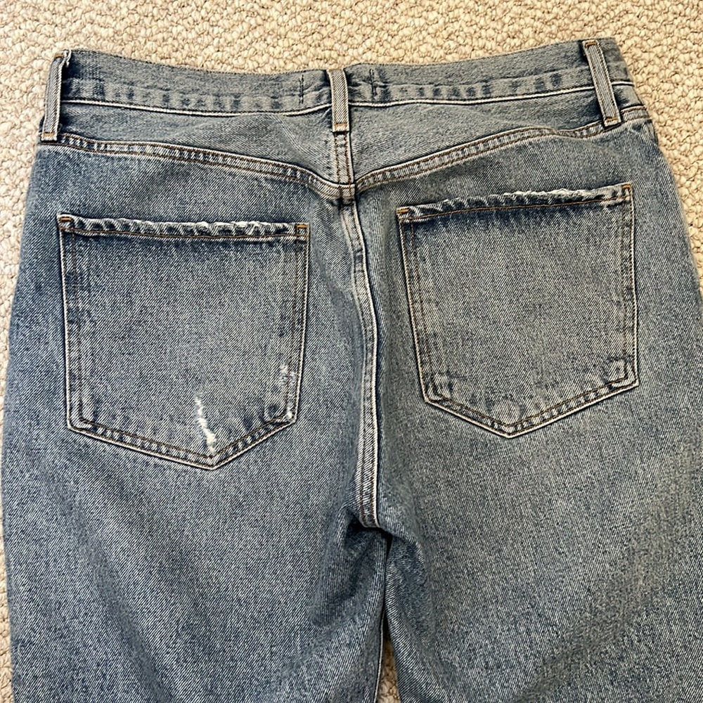 AGOLDE Riley High Rise Straight Crop Jeans - Picture 12 of 13